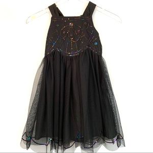 H&M Black Sequin Party Dress